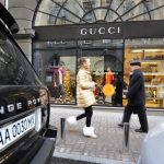 Gucci sales down 20%.  The brand owner is in trouble